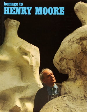 Homage to Henry Moore with Original Lithograph - Special Issue by XXe Siecle - הומאז לפסל ולצייר הנרי מור