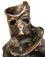 Shulamit Ben Shalom - Lost Wax Bronze Sculpture - The King - שולמית בן שלום - פסל ברונזה - המלך