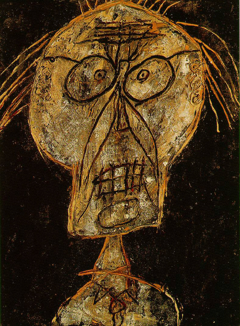 Jean Dubuffet: Delits Deportements Lieux De Haut Jeu - dhotel nuance d'abricot - זאן דובופה - Back To List of Art Books and Artist Monographs