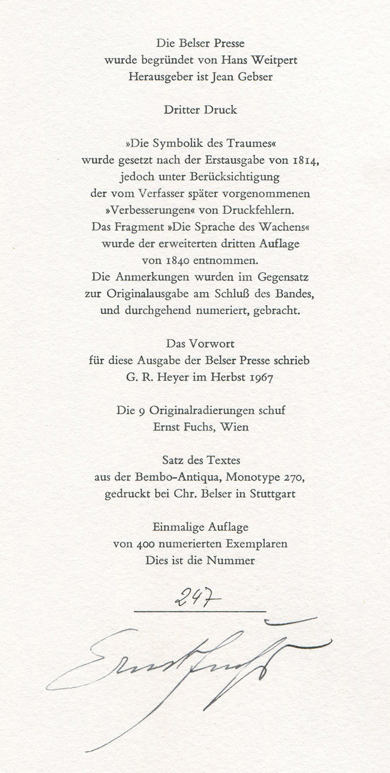 Ernst Fuchs: Artist Signature - ארנסט פוקס - הדפס - Back To List of Art Books