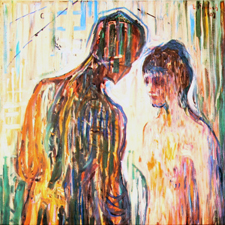 Amor and Psyche - Edvard Munch masterpieces from the collection of the artist in the Munch Museum in Oslo - אדוארד מונק - Click to Zoom