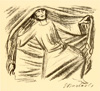 Der Erweckte - Goethe, Gedichte - Ernst Barlach - 1923/24 - Click to Zoom