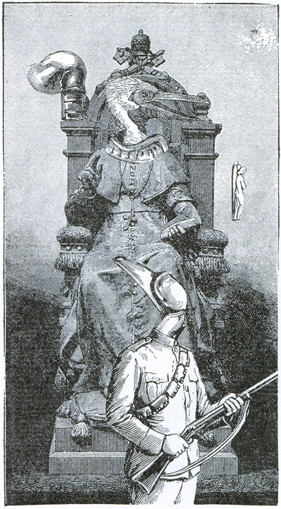 Max Ernst - Das Karmelienmadchen Ein Traum - Loplop - A Little Girl Dreams of Taking the Veil - מקס ארנסט - Click to Zoom