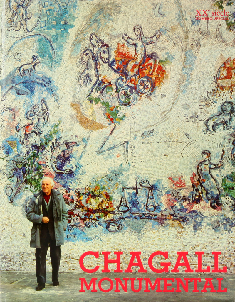 XXe Siecle Special issue - Chagall Monumental by G. Di San Lazzaro - Art Book with Original Lithographs - ליתוגרפיות של מארק שאגאל