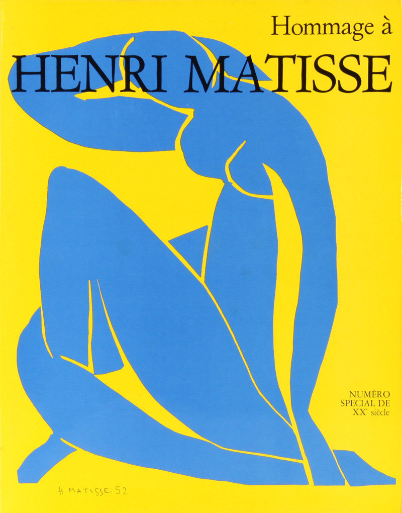 XXe Siecle Special issue - Homage to Henri Matisse by G. Di San Lazzaro - Art Book with Original Lithographs - ליתוגרפיות של הנרי מאטיס