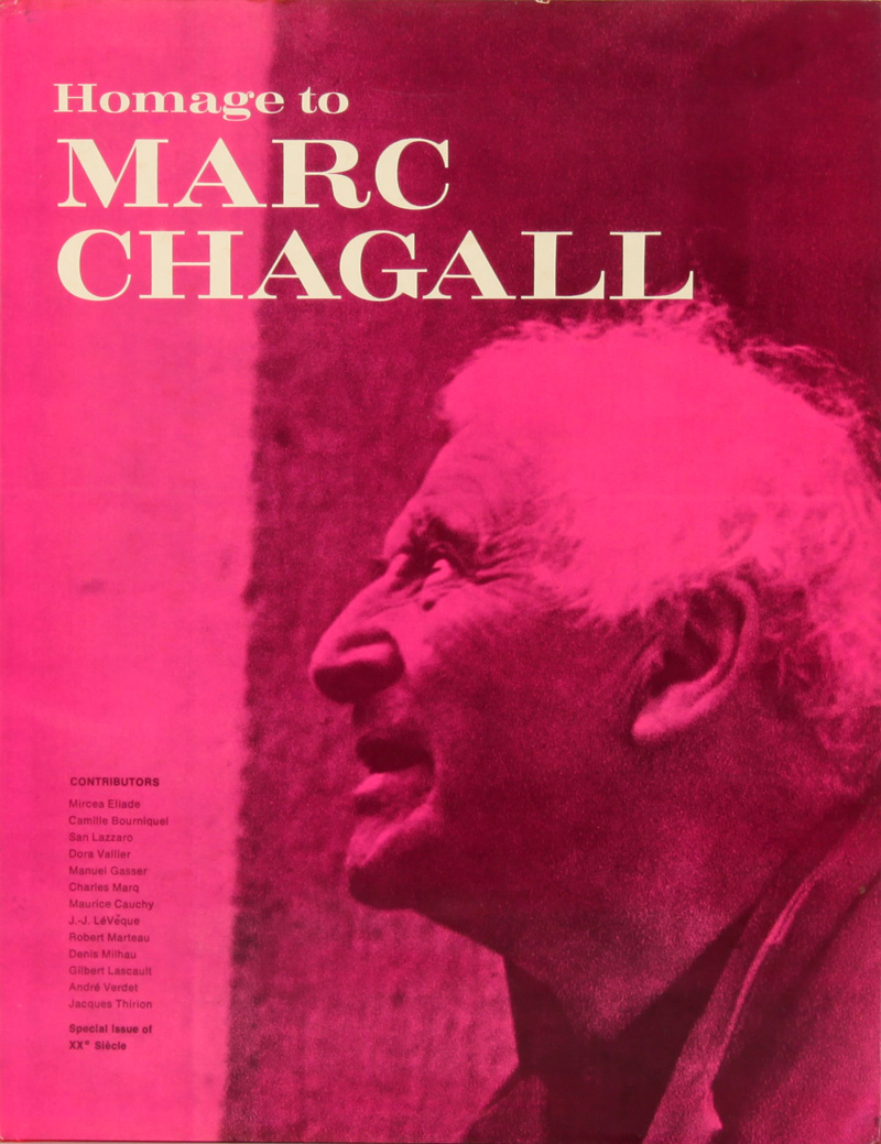 XXe Siecle Special issue - Homage to Marc Chagall by G. Di San Lazzaro - Art Book with Original Lithographs - ליתוגרפיות של מרק שאגאל