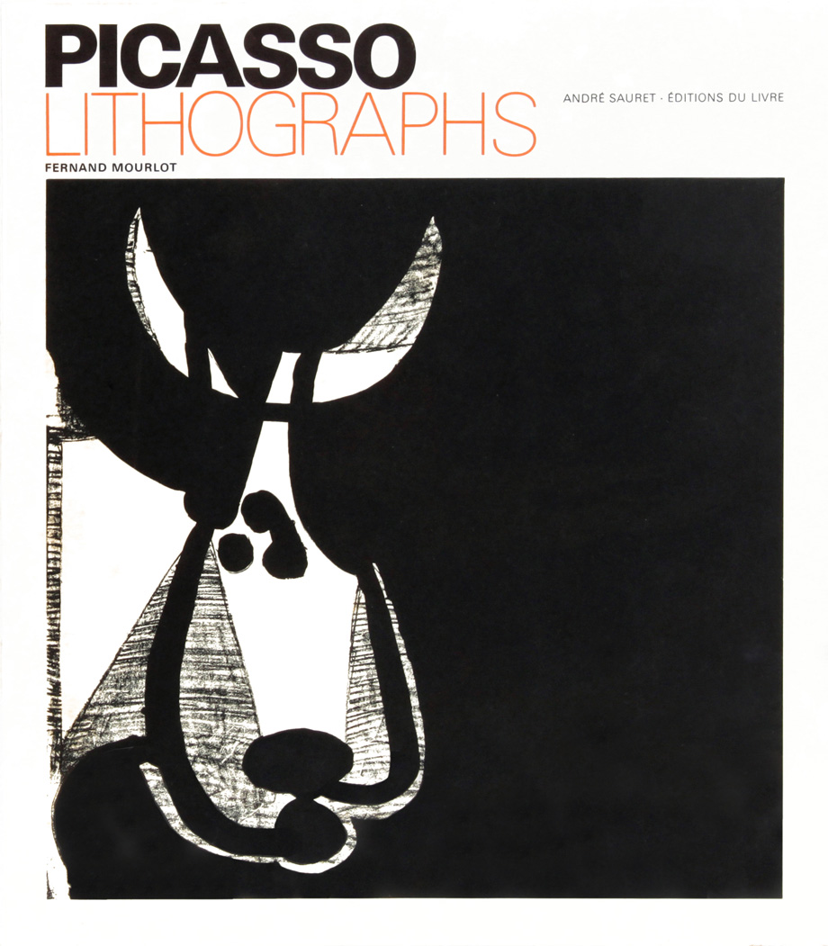 Picasso Lithographs by Fernand Mourlot and Andre Sauret - Edition du livre - הליתוגרפיות של פיקאסו - קטלוג
