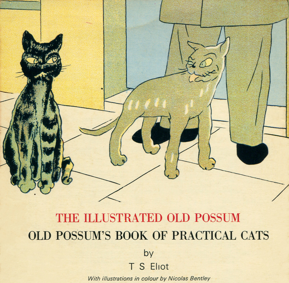 The Illustrated Old Possum - Old Possum's Book of Practical Cats by T S Eliot with illustrations in colour by Nicolas Bentley