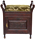 Antique Piano Bench Stool and Notes Cabinet - מושב פסנתר אנגלי עתיק - המלך אדוארד