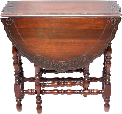 Antique Victorian Gate Leg table - Click to Zoom