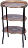 Antique Victorian What-not (Etagere) with Marquetry Shelves