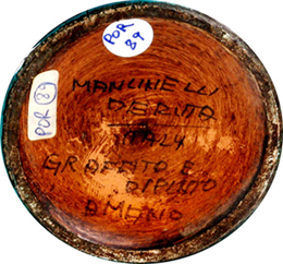 Art Nouveau Vintage Italian Deruta Maiolica Vase - Signed by Mancinelli