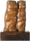 Joseph Constant - יוסף קונסטנט - Two Monkeys - Wood Engraved Sculpture
