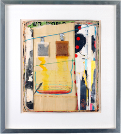 Michael Druks - מיכאל דרוקס - Assemblage & Collage Drawing - Click for Detailed Info