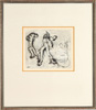 Osias Hofstatter - Ink Drawings - The Joy of Life - Back to List of Israeli Paintings