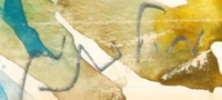 מרדכי לבנון - צבעי מים אקווארל - נוף צפת - Mordechai Levanon signature on the lower right corner of the drawing